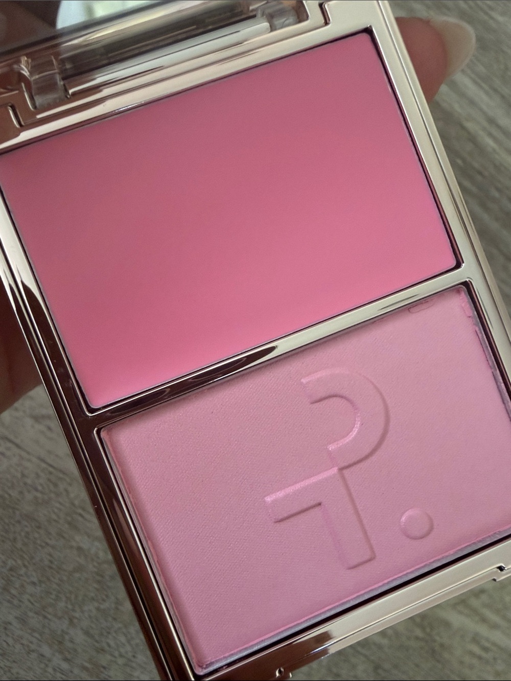 Patrick Ta Dual Pink Cheek Palette — Just enough